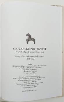 Jiří Dynda: Slovanské pohanství ve středověkých latinských pramenech