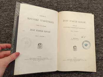 Lubor Niederle: Slovanské starožitnosti Díl I, svazek 1 + 2, Díl II, svazek 1 - 3, Díl III - Život starých Slovanů + Původ a počátky Slovanů jižních + Původ a počátky Slovanů západních