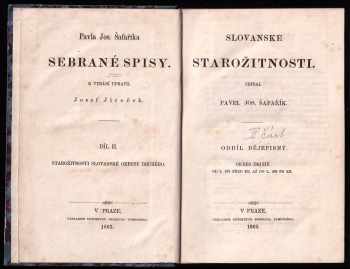 Pavel Josef Šafařík: Slovanské starožitnosti