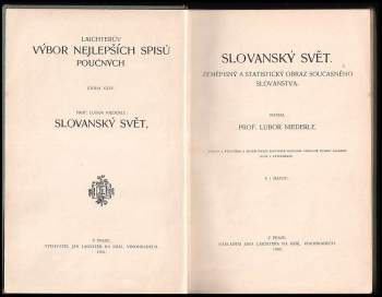 Lubor Niederle: Slovanský svět