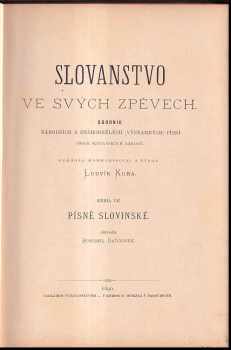 Ludvík Kuba: Slovanstvo ve svých zpěvech