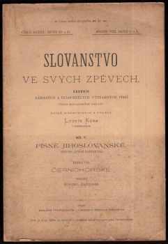 Slovanstvo ve svých zpěvech