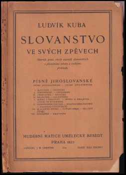 Slovanstvo ve svých zpěvech
