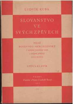 Slovanstvo ve svých zpěvech