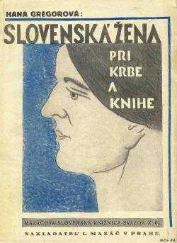 Slovenka pri krbe a knihe