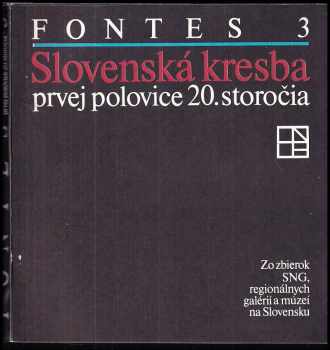 Slovenská kresba prvej polovice 20. storočia