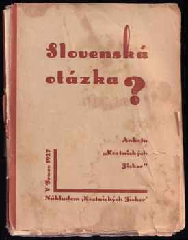 Jan Hušek: Slovenská otázka