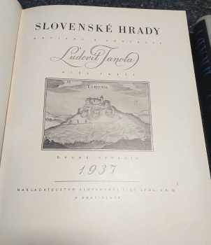 Ľudovít Janota: Slovenské hrady