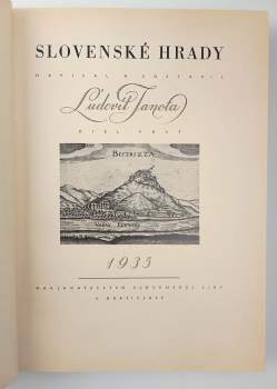 Ľudovít Janota: Slovenské hrady
