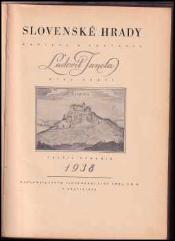 Ľudovít Janota: Slovenské hrady