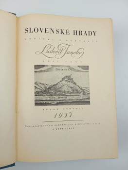 Ľudovít Janota: Slovenské hrady