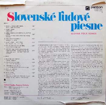Ľudová Hudba Eugena Farkaša: Slovenské Ľudové Piesne (Slovak Folk Songs)