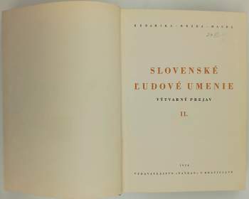 Slovenské ľudové umenie