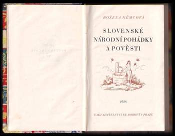 Božena Němcová: Slovenské národní pohádky a pověsti