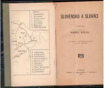 Karel Kálal: Slovensko a Slováci