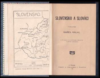 Karel Kálal: Slovensko a Slováci