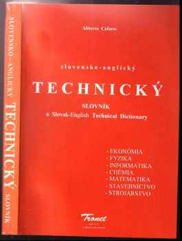 Slovensko-anglický vedecko-technický slovník : a Slovak-english technical dictionary