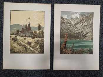 Karel Vika: Slovensko v drevorytoch Karla Vika