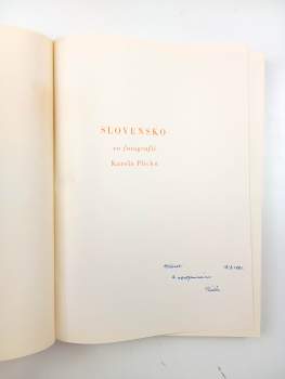 Karel Plicka: Slovensko ve fotografii Karola Plicku
