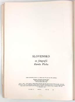 Karel Plicka: Slovensko vo fotografii Karola Plicku
