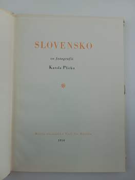 Karel Plicka: Slovensko vo fotografii Karola Plicku