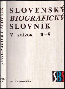 Slovenský biografický slovník (od roku 833 do roku 1990)