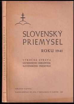 Slovenský priemysel roku 1941