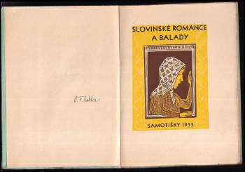 Albert Schamoni: Slovinské romance a balady