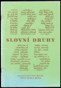 Marie Polnická: Slovní druhy