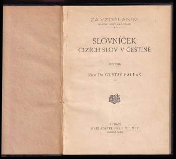 Slovníček cizích slov v češtině