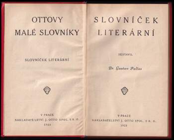 Slovníček literární