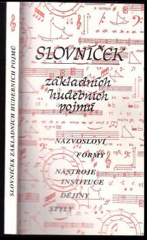 Slovníček základních hudebních pojmů