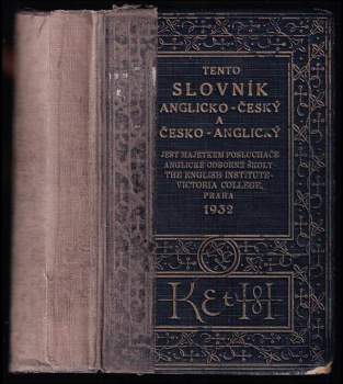 Slovník anglicko-český
