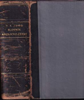 Václav Alois Jung: Slovník anglicko-český