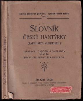 Slovník české hantýrky