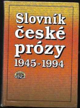 Blahoslav Dokoupil: Slovník české prózy 1945-1994