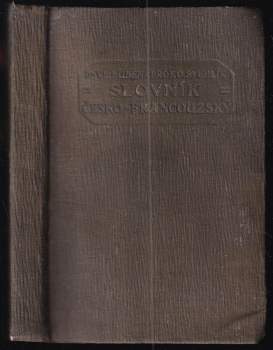 Slovník česko-francouzský