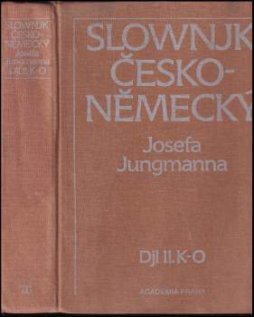 Josef Jungmann: Slovník česko-německý