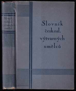 Slovník československých výtvarných umělců