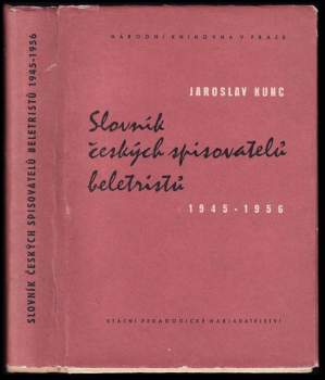 Slovník českých spisovatelů beletristů