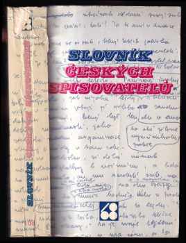 Slovník českých spisovatelů - pokus o rekonstrukci dějin české literatury 1948-1979