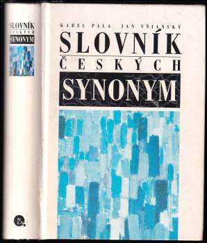 Karel Pala: Slovník českých synonym