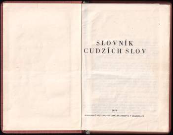 Ján Schultz: Slovník cudzích slov