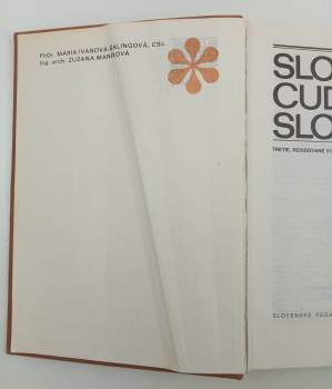 Mária Ivanová-Šalingová: Slovník cudzích slov A/Z