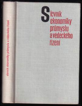 Slovník ekonomiky průmyslu a vědeckého řízení