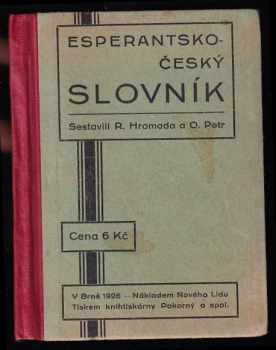 Slovník esperantsko-český