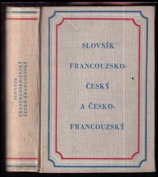 Vladimír Buben: Slovník francouzsko-český a česko-francouzský