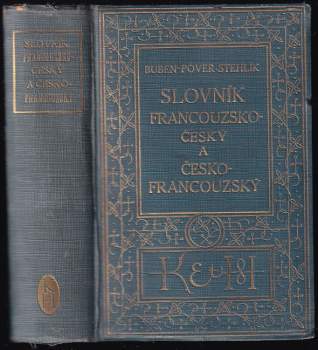 Vladimír Buben: Slovník francouzsko-český a česko-francouzský