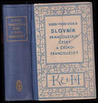 Slovník francouzsko-český a česko-francouzský