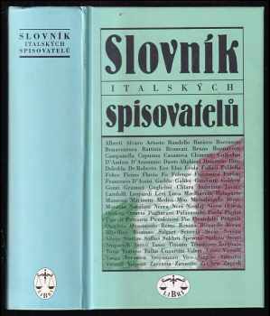 Alice Flemrova: Slovník italských spisovatelů